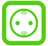 Steckdose type F in Amerikanisch-Samoa